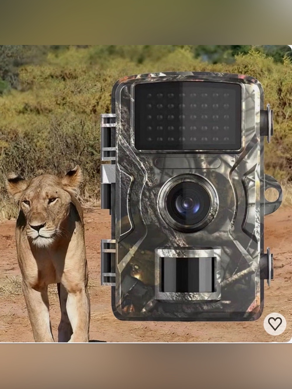 HD Hunting Camera with Infrared Proximity Sensing & Motion Detection